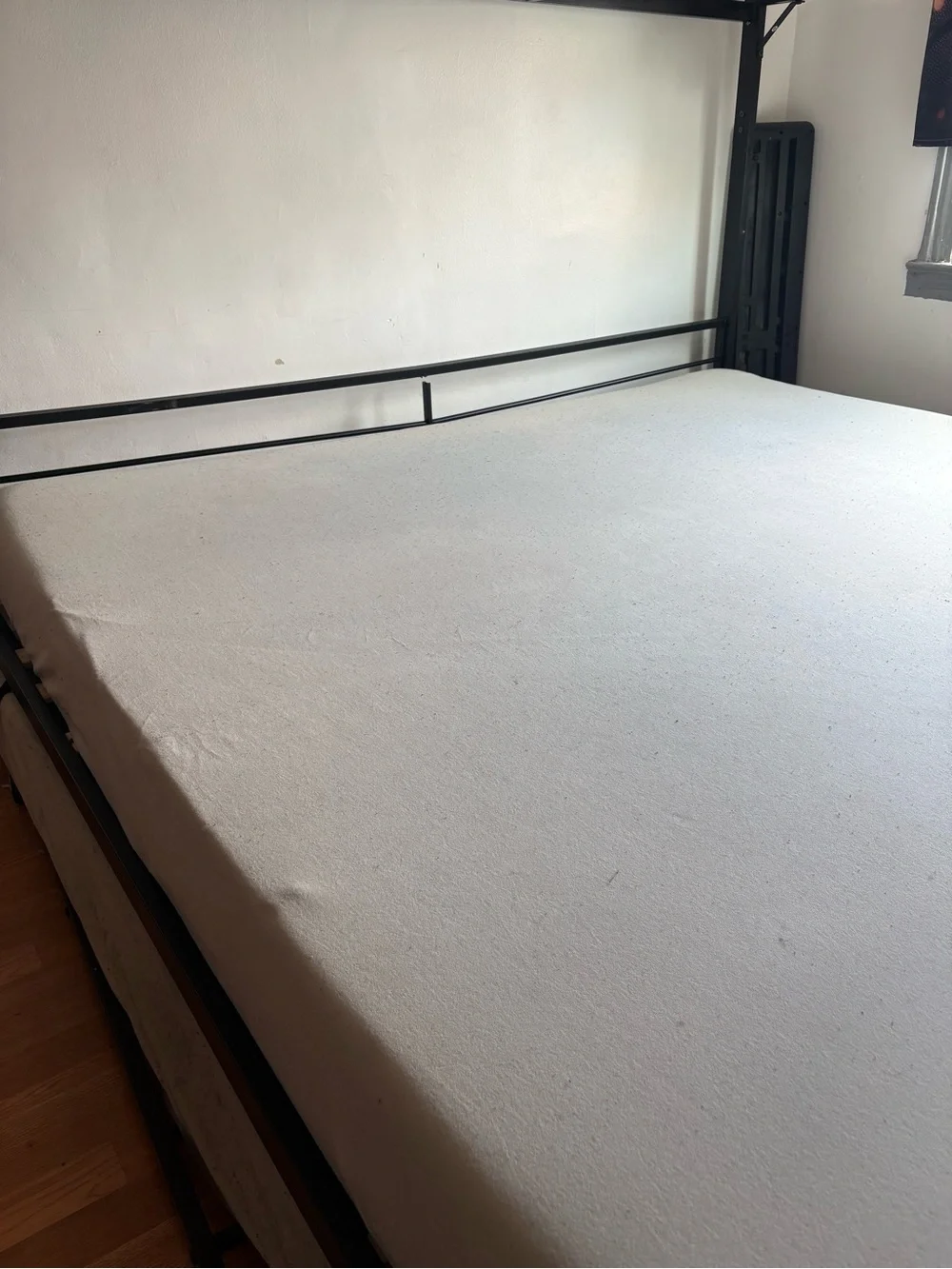 White Mattress Protector Fitted Cover - Home Bedding